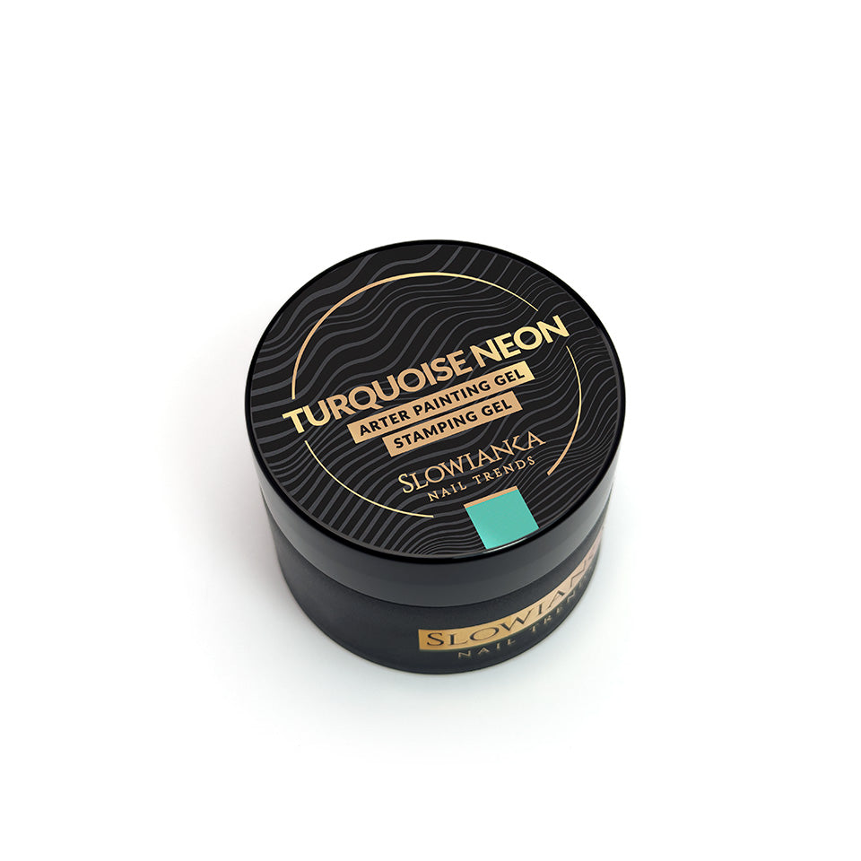 Slowianka Arter Painting Gel Neon Turquoise