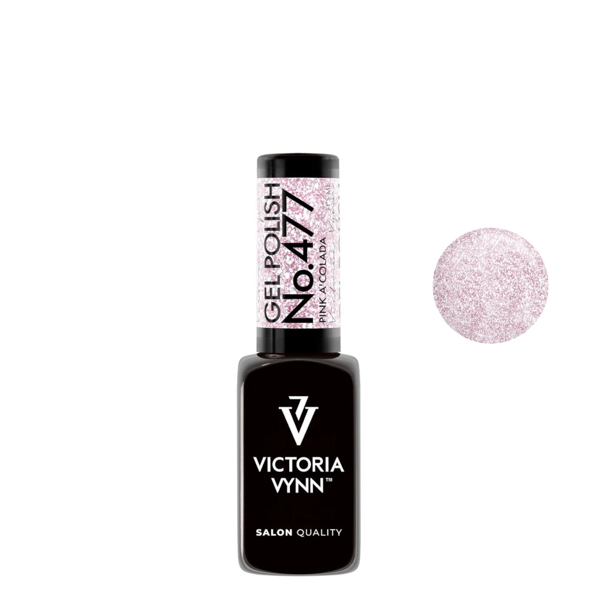 Victoria Vynn Gel Polish Color 477 Pink a`Colada