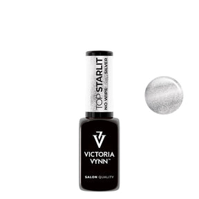 Victoria Vynn Gel Polish Top No Wipe Starlit Silver