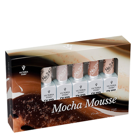 Victoria Vynn Pure Creamy Hybrid Mocha Mousse Collection 5 Pack Gift Set