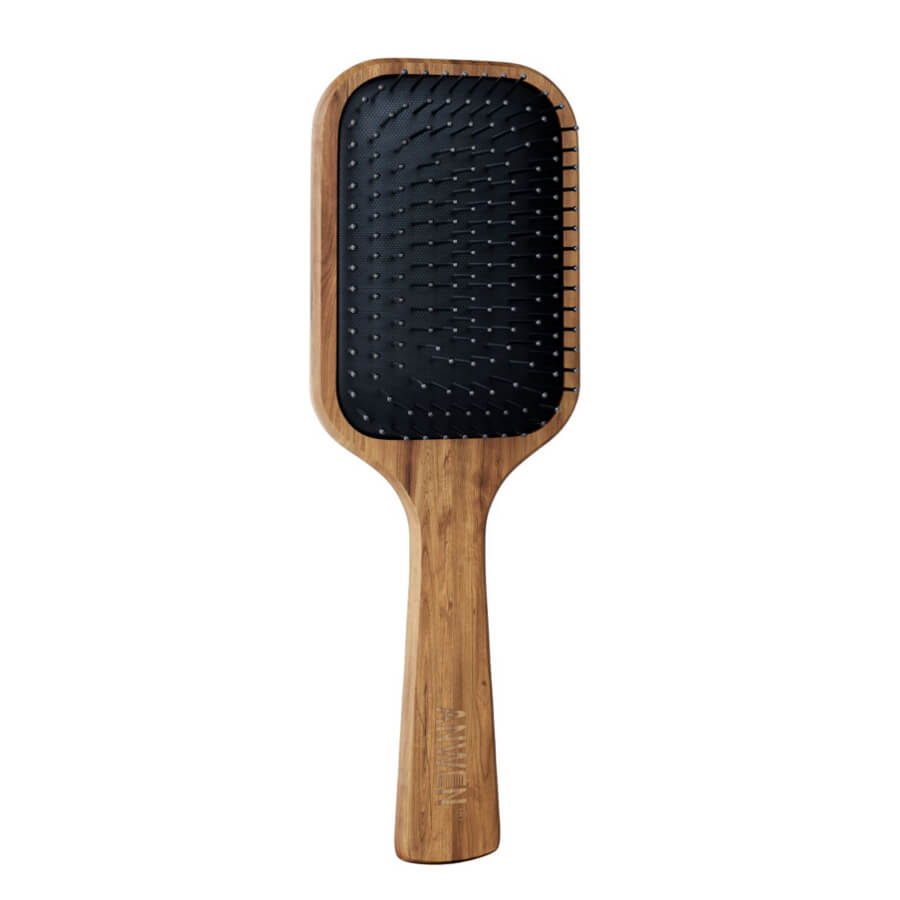 wooden hairbrush vegan