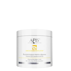 apis discolouration stop brightening algae mask for reduction of discolouration