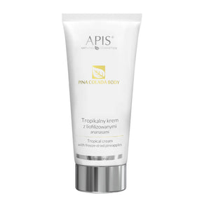 Apis Pina Colada Tropical Body Cream with Freeze Dried Pineapples