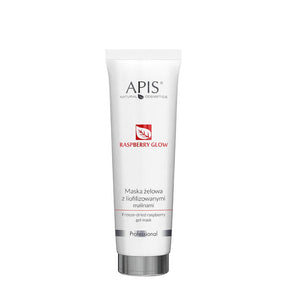 apis raspberry glow gel face mask professional 100ml