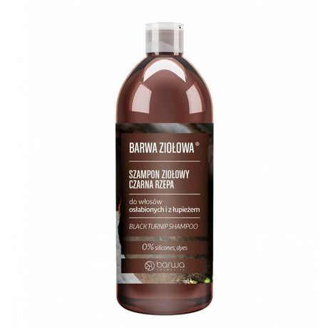 barwa herbal shampoo 480ml black turnip