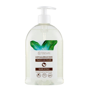 Barwa Hypoallergenic Traditional Gray Liquid Soap with D-Panthenol - Roxie Cosmetics