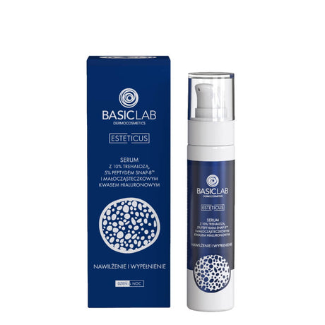 BasicLab Face Serum with Trehalose 10% & 5% Peptide Moisturizing & Filling 50ml