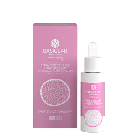 basiclab regenerating face serum with ceramides 30ml