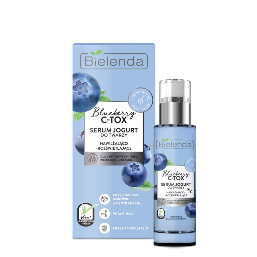bielenda illuminating moisturizing c tox face serum yoghurt 30ml