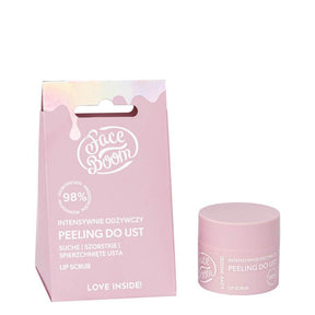 face boom bielenda lip scrub dry lips 15g