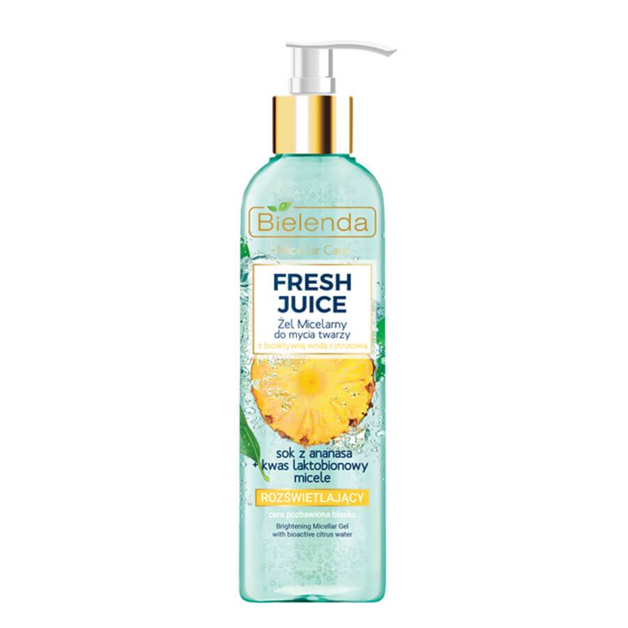 bielenda fresh juice micellar face was gel pineapple 190g