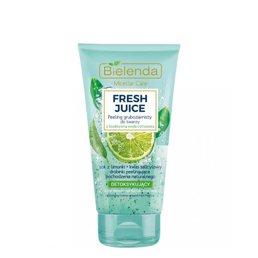 bielenda face scrub lime fresh juice 150g