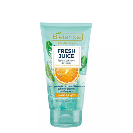 bielenda fresh juice face scrub moisturizing orange 150g