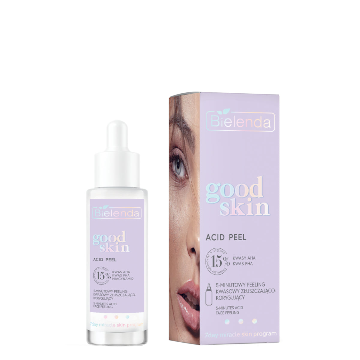 Glycolic Acid + Peeling + Niacinamide Trio