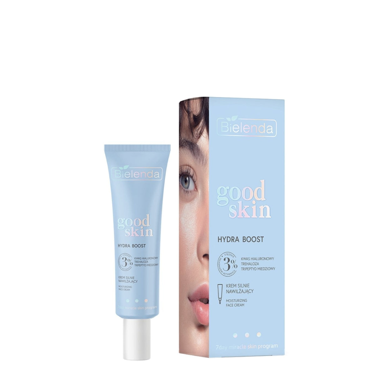 Bielenda Good Skin Moisturizing Face Cream Hyaluronic Acid