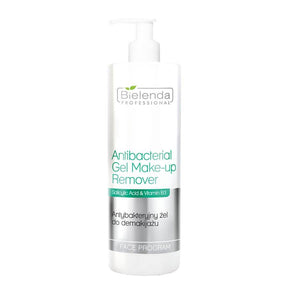 bielenda professional antibacterial face gel makeup remover 500ml