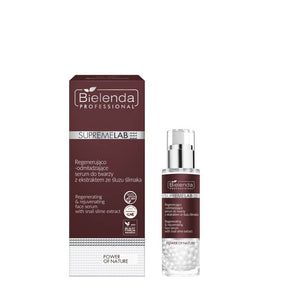bielenda face serum snail slime extract regenerating rejuvenating professional serum 30ml