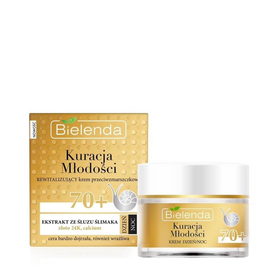 Bielenda Youth Treatment Revitalizing Anti Wrinkle 70+ Face Cream very mature skin snail mucus slime 