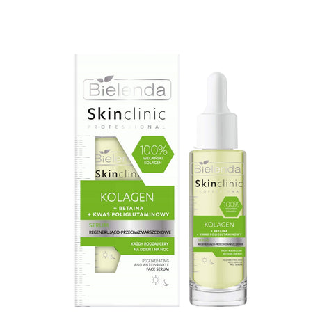 Bielenda Skin Clinic Collagen & Betaine Anti-Ageing Serum - Roxie Cosmetics