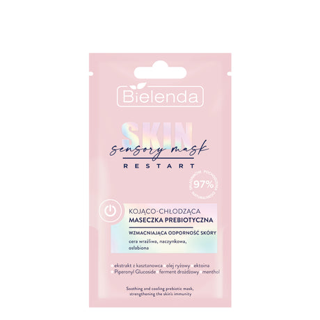 Bielenda Skin Restart Soothing Prebiotic Mask for Sensitive Skin - Roxie Cosmetics
