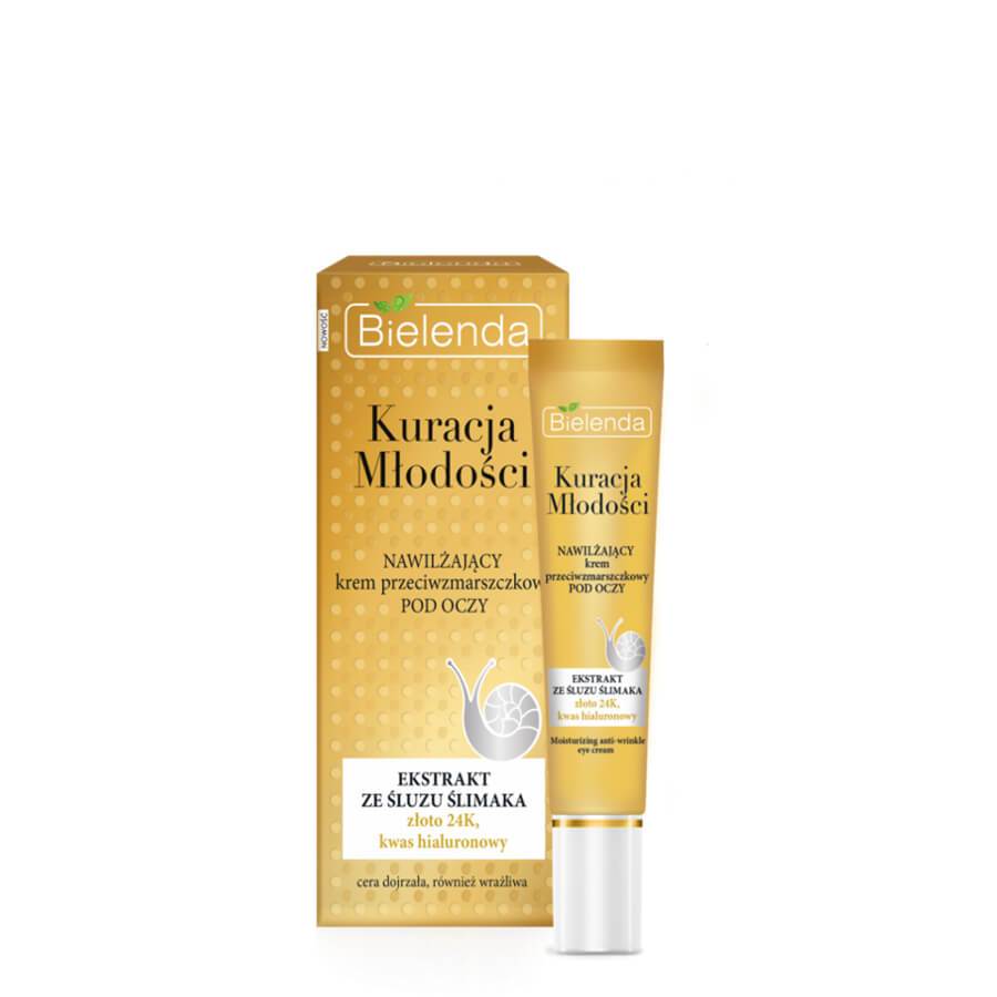 bielenda anti wrinkle and moisturizing eye cream youth therapy 15ml