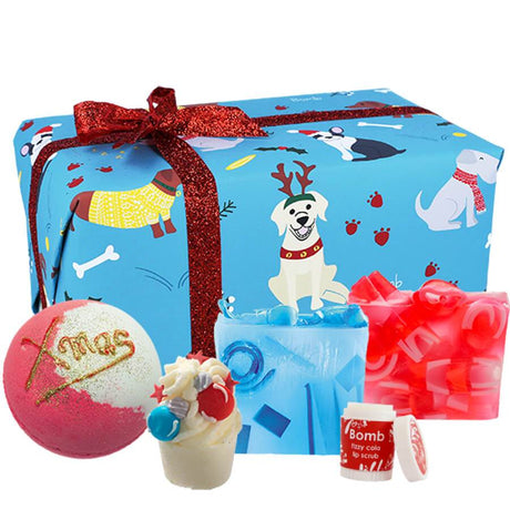 Bomb Cosmetics Santa Paws Bath Bombs & Soaps Gift Set