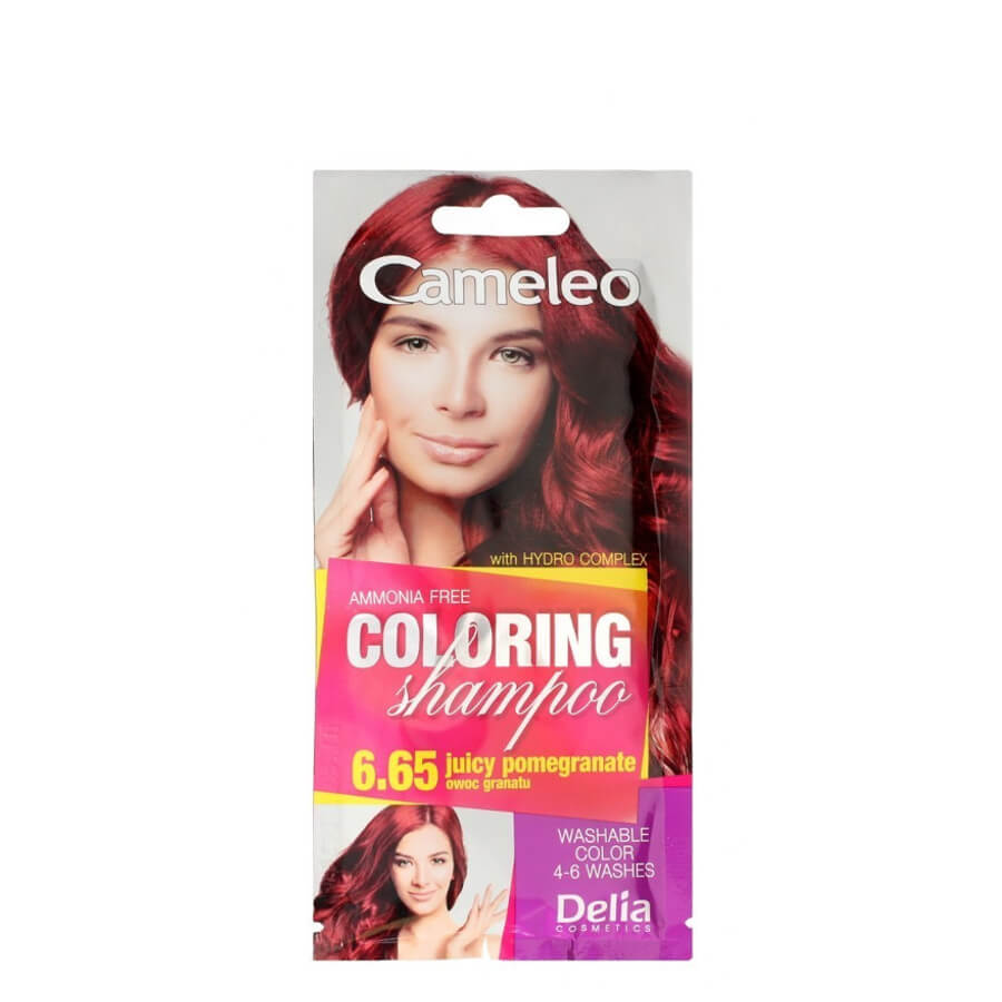 delia cameleo coloring shampoo with hydro complex 6.65