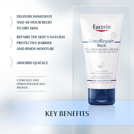 eucerin urea repair hand cream for dry skin benefits