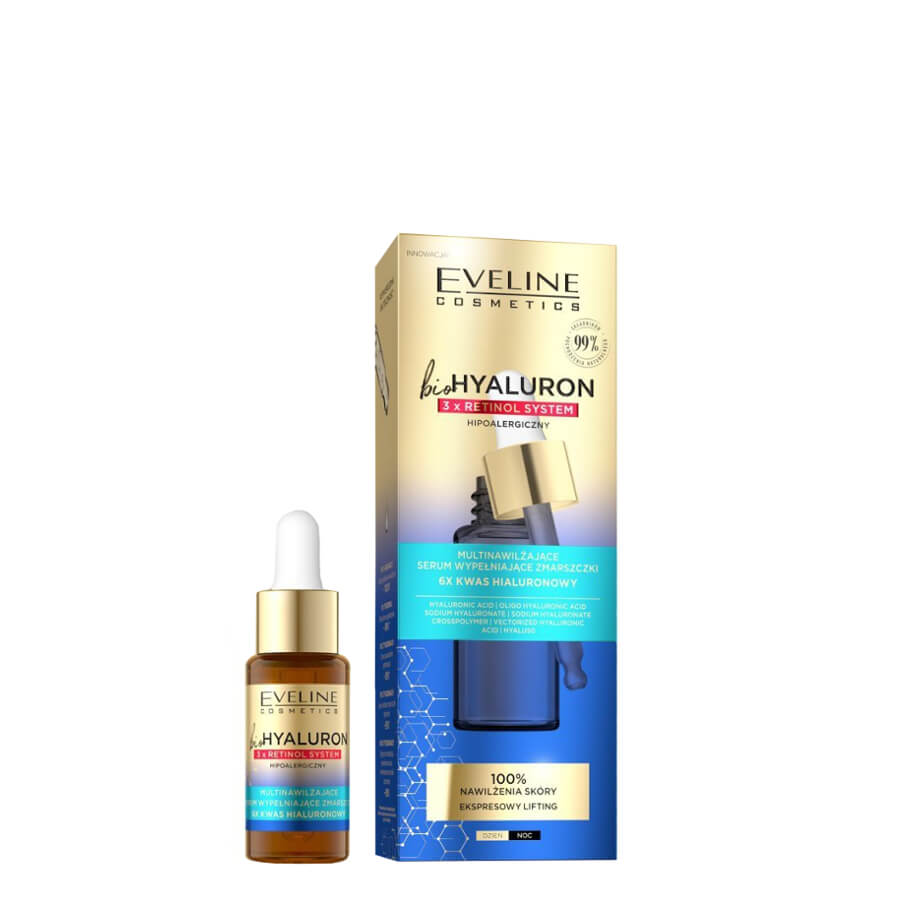 eveline multi moisturizing wrinkle filling face serum