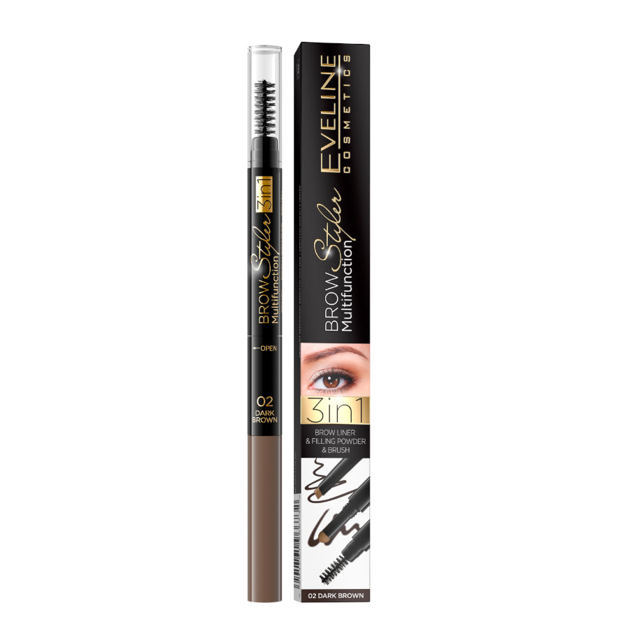 Eveline Brow Styler 3in1 Brow Liner & Filling Powder package