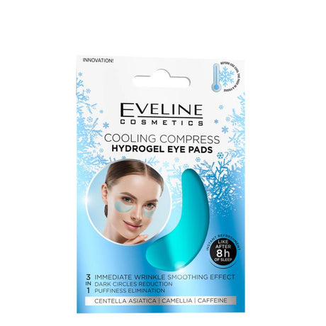 eveline cosmetics hydrogel eye pads cooling effect 2pcs