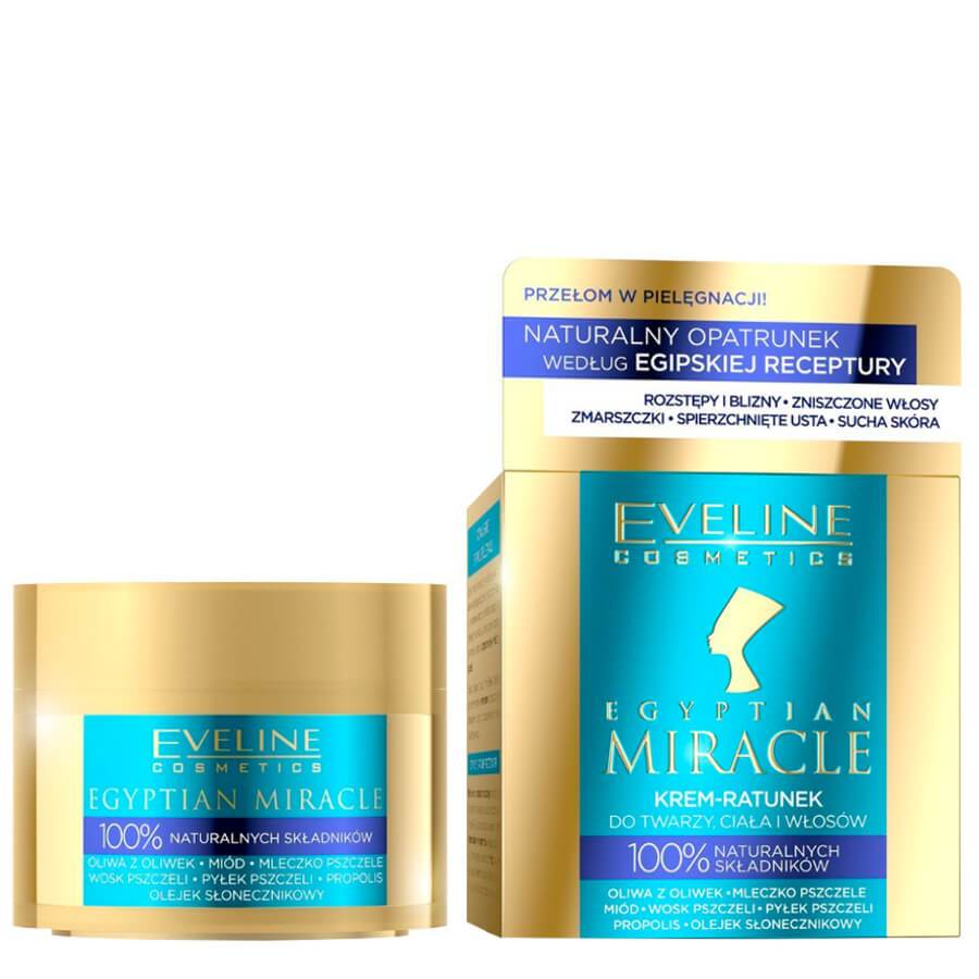 Eveline Egyptian Miracle Face Body Hair Rescue Cream bee honey propolis beewax miracle