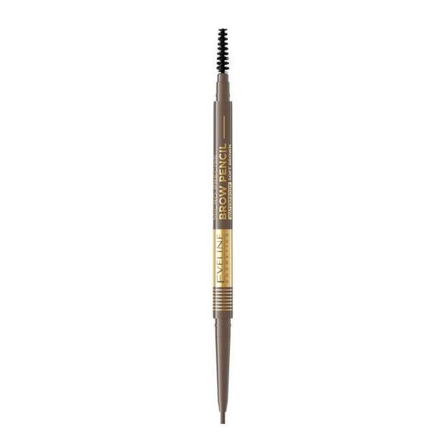 eveline eyebrow pencil brow micro precise pencil 02 soft brow