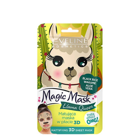 eveline cosmetic sheet mask llama queen