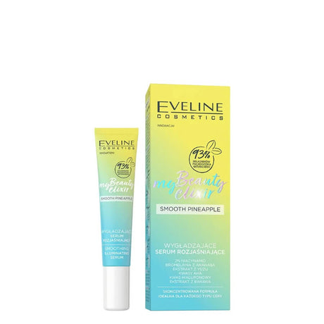 eveline my beauty elixir face serum smoothing and brightening 20ml