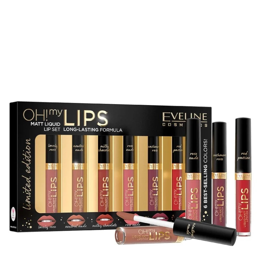 Eveline Oh! My Lips Matt Liquid Lip Gift Set