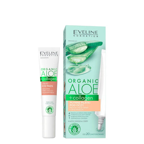 Eveline Liquid Eye Pads Reducing Dark Circles & Puffiness vegan