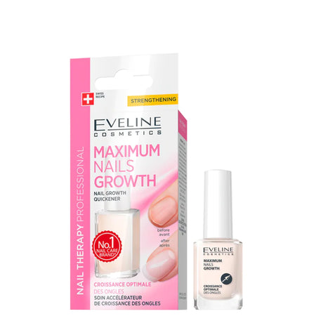Eveline Maximum Nails Growth Quickener Nail Conditioner 12ml - Roxie Cosmetics