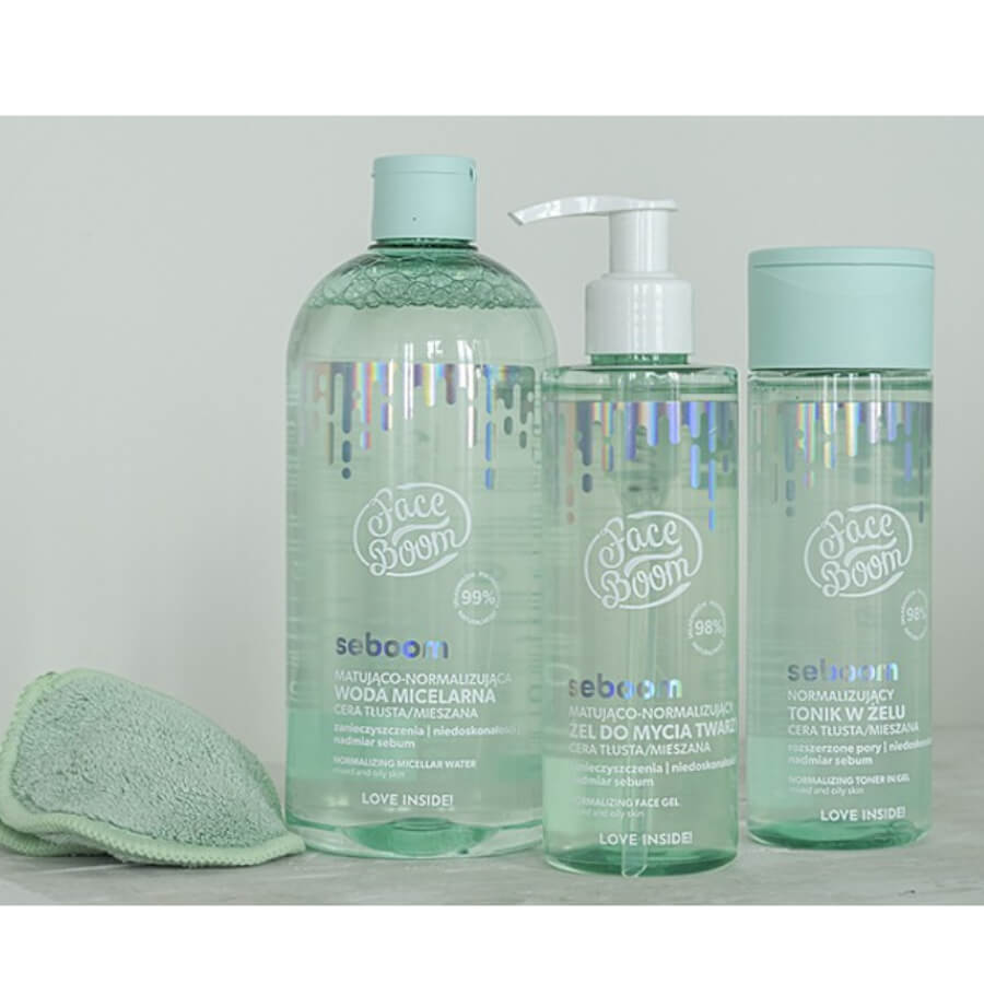 Face Boom Mattifying and Normalizing Micellar Water seeboom