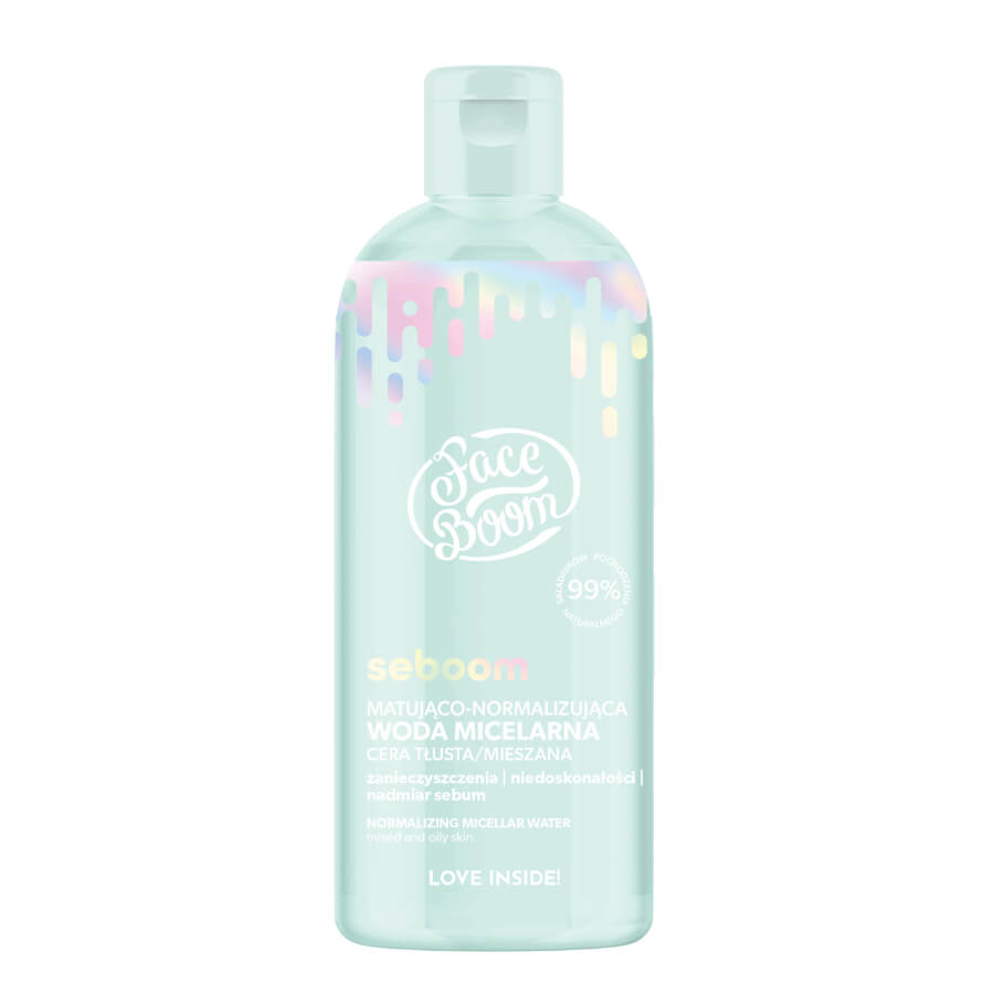 Face Boom Mattifying and Normalizing Micellar Water