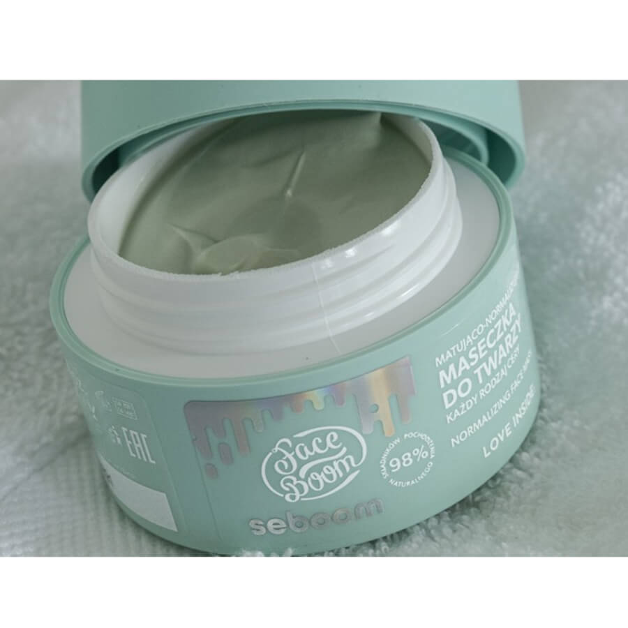 Face Boom Normalizing Face Mask Oily & Combination Skin 50g vegan