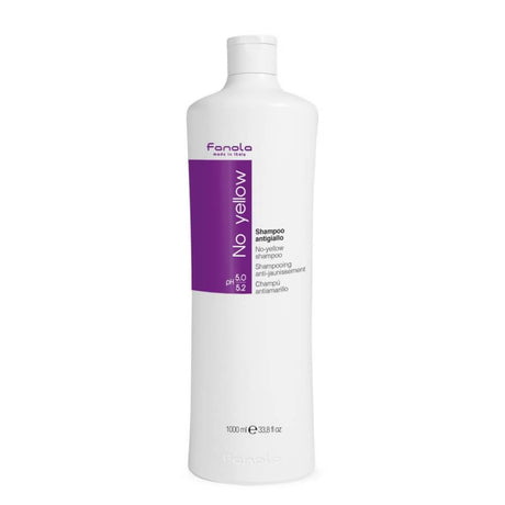 fanola no yellow shampoo antiyellow blonde hair 1000ml 