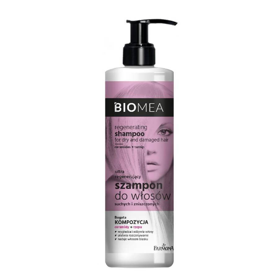 farmona biomea shampoo for dry and damaged hair regenerating shampoo 400ml