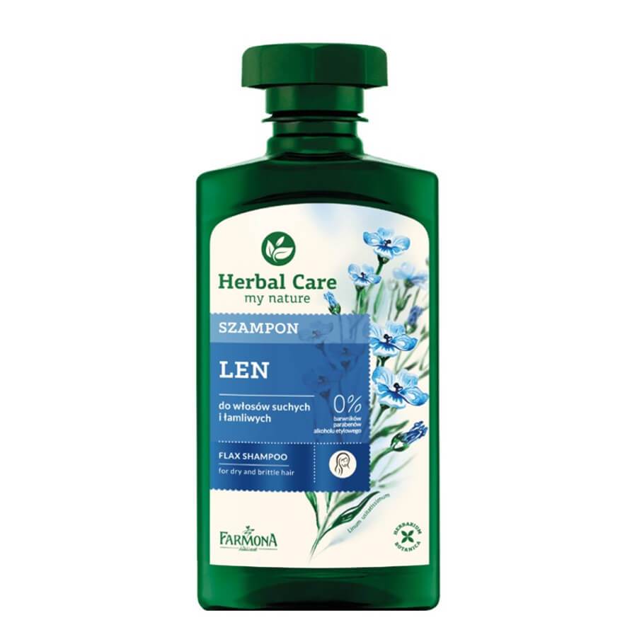 Farmona Len Herbal Care Shampoo for dry hair and brittle 330ml