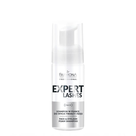Farmona Professional Expert Lashes Face & Eyelash Foam Shampoo - Roxie Cosmetics