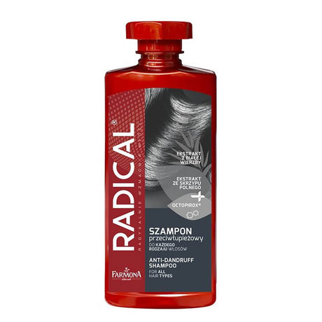 farmona radical shampoo for all hair types anti dandfruff 400ml