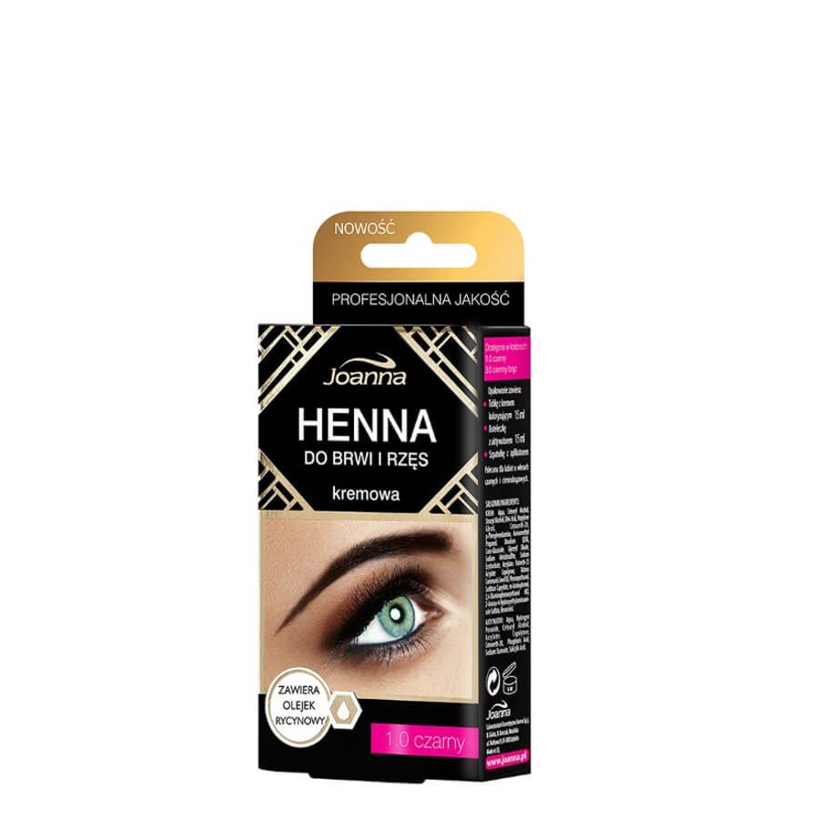 Joanna Henna Cream Eyebrow &  Eyelash Tint black