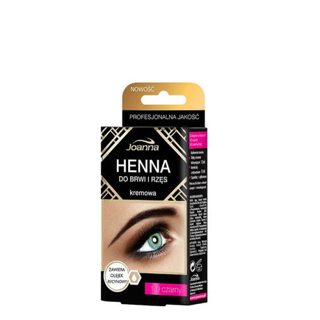 Joanna Henna Cream Eyebrow &  Eyelash Tint black