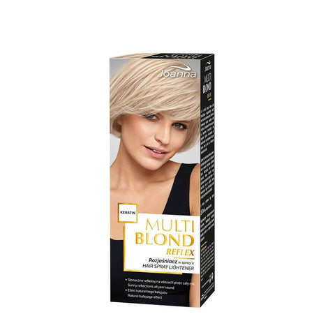 joanna keratin multi blond hair spray lightener balayage effect 150ml