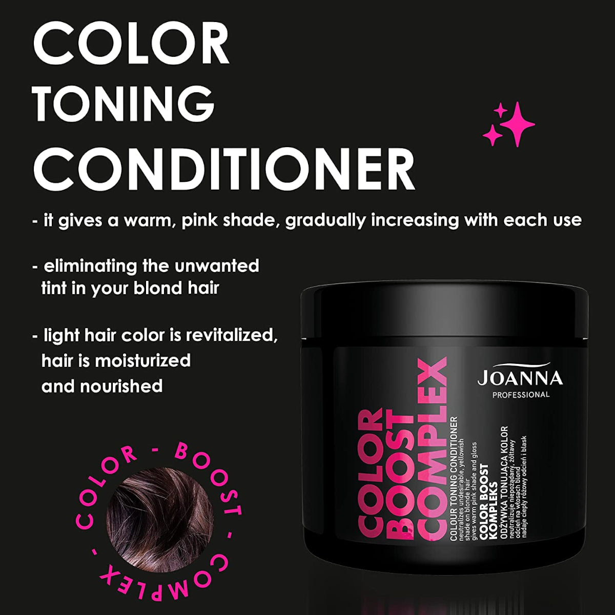 Joanna Professional Color Boost Complex Colour Toning Conditioner ...